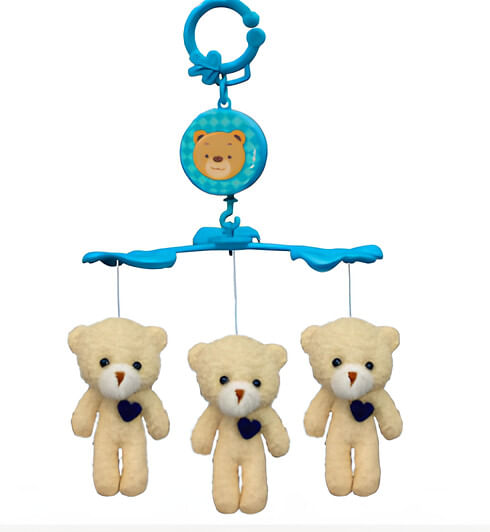 MÓBILE MUSICAL PARA CARRINHO E BERÇO #4118A - KITSTAR