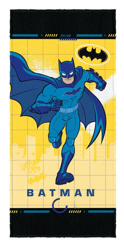 TOALHA DE BANHO FELPUDA  - BATMAN - LEPPER # 061822 - LEPPER