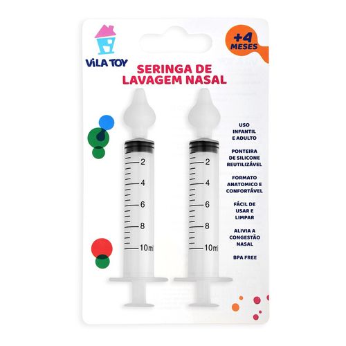 SERINGA DUPLA NASAL # 2444 - VILA TOY