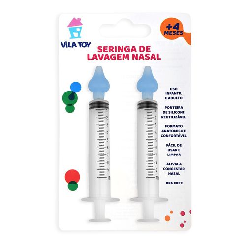 SERINGA DUPLA NASAL # 2604 - VILA TOY