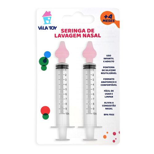 SERINGA DUPLA NASAL # 2598 - VILA TOY