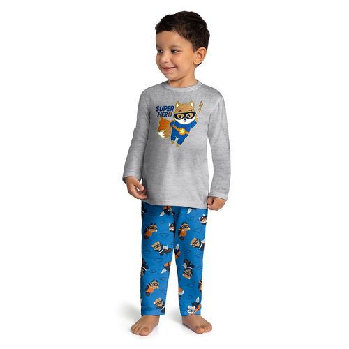 PIJAMA - INFANTIL - MASCULINO - TAMANHO 4 AO 12 # 1000874 - KYLY