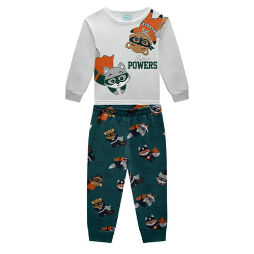 PIJAMA - MASCULINO -  INFANTIL - TAMANHO 4 AO 12 # 1000881 KYLY