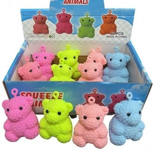 DISPLAY URSOS SQUEEZE - 12 UNIDADES #430200538 - COLORIA