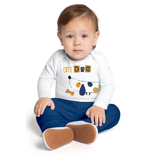 CONJUNTO - MASCULINO - INFANTIL - TAMANHO 06 AO 24 MESES # 1000721 - KYLY