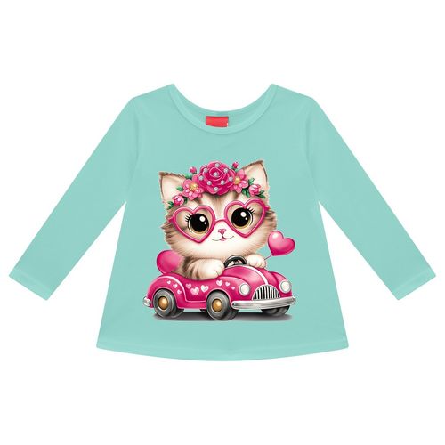 BLUSA INFANTIL -  FEMININO - TAMANHO P AO G # 1000726 - KYLY