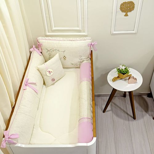 KIT BERÇO ELEGÂNCIA TERNURA - 9 PEÇAS # 88560 - BALU BABY