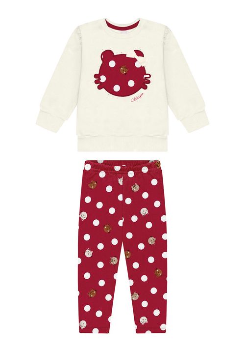 CONJUNTO INFANTIL - TAMANHO 2 AO 3 #65273 - LUNENDER ALAKAZOO