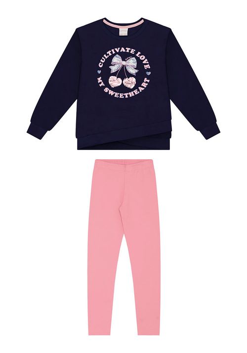 CONJUNTO INFANTIL - TAMANHO 4 AO 10 #65331 - LUNENDER ALAKAZOO