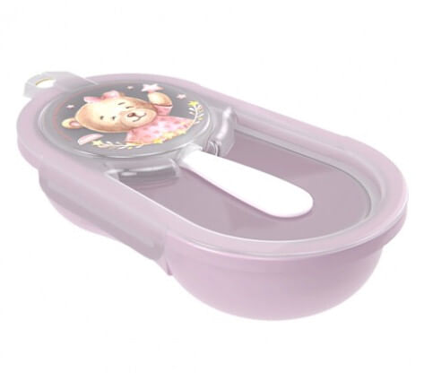 PORTA PAPINHA + COLHER # 16625 - PLASUTIL