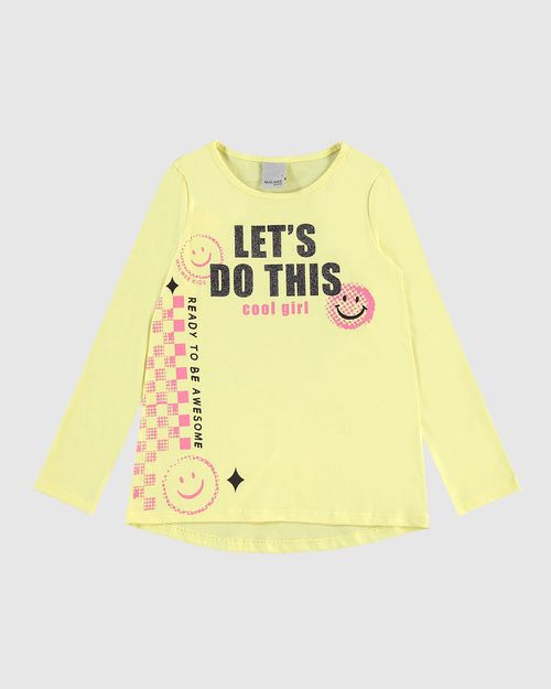 BLUSA - JUVENIL - FEMININA - TAMANHO 4 AO 8 # 1000126431 - MALWEE