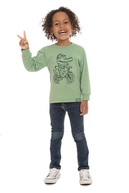 CAMISETA INFANTIL 1 AO 3 # 7076 - BY GUS
