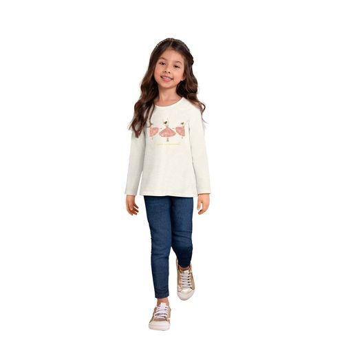 BLUSA - INFANTIL - FEMININA - TAMANHO 4 AO 8 # 2000778 - MILON