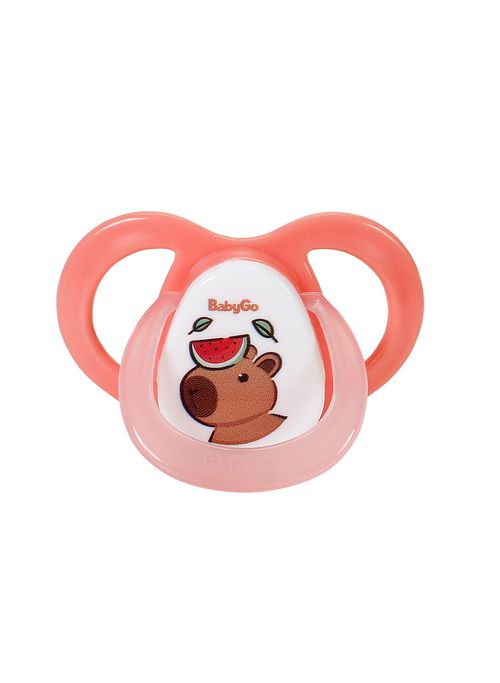 CHUPETA BICO SILICONE ORTO - LITTLE CAPIVARA - TAMANHO 1 #03438 - DERMIWIL BABY GO