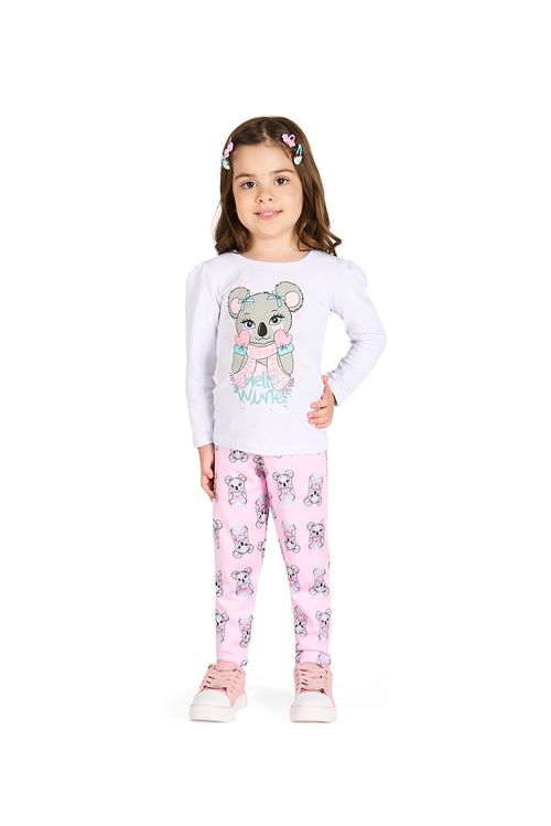 BLUSA MANGA LONGA - FEMININO- TAMANHO 1 AO 3 #4736 - VISTON