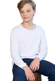 CAMISETA MANGA LONGA - MASCULINO - TAMANHO 1 AO 3 #4787 - VISTON