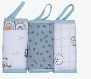 PANINHO DE BOCA SOFT PREMIUM- 32cm x 32cm 3 UNIDADES #156318 - PAPI