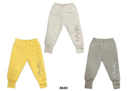 KIT CULOTE PÉ VIRA- MASCULINO - 3 UNIDADES - TAMANHO RN AO EG # 8640 - PETUTINHA