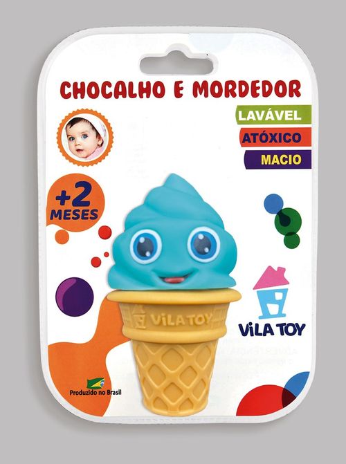 MORDEDOR E CHOCALHO SORVETE # 100-62 - VILA TOY