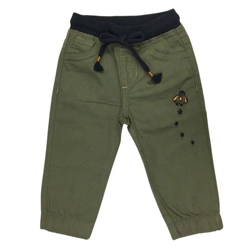 CALÇA SARJA  - MASCULINO - TAMANHO 1 AO 3 # 1202076 - CLUBE DO DOCE