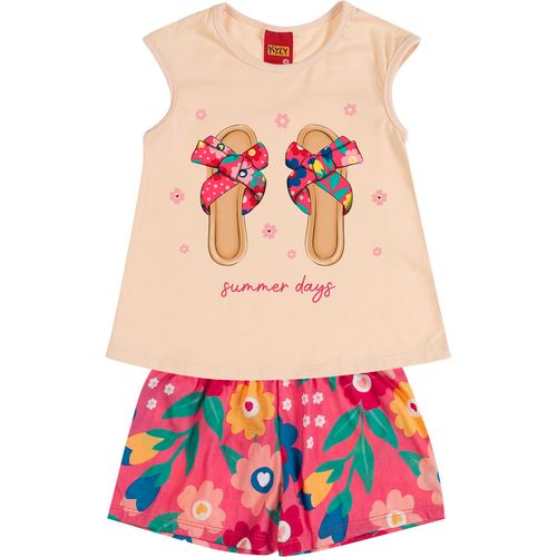CONJUNTO - FEMININO - INFANTIL - TAMANHO 4 AO 8 # 1001011 - KYLY