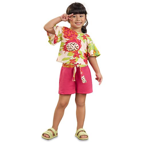 CONJUNTO  - FEMININO  - INFANTIL - TAMANHO 4 AO 8 # 6000276 - NANAI