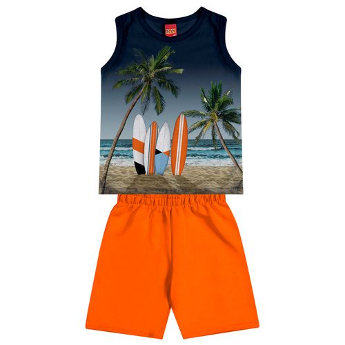 CONJUNTO - MASCULINO - INFANTIL - TAMANHO 4 AO 8 # 1001078 - KYLY