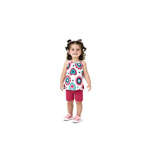 CONJUNTO FEMININO INFANTIL - TAMANHO 4 AO 8 # 1000984 - KYLY
