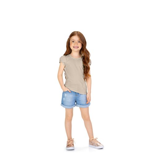 BLUSA - FEMININA -  INFANTIL - TAMANHO  4 AO 8 # 2001189 - MILON