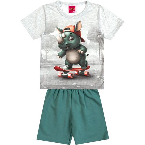 CONJUNTO - MASCULINO -  INFANTIL - TAMANHO  2 AO 3 # 1001061 - KYLY
