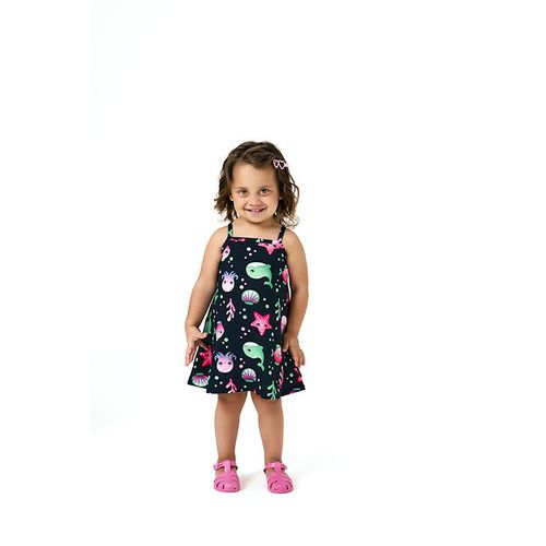 VESTIDO FEMININO INFANTIL - TAMANHO 1 # 1000973 - KYLY