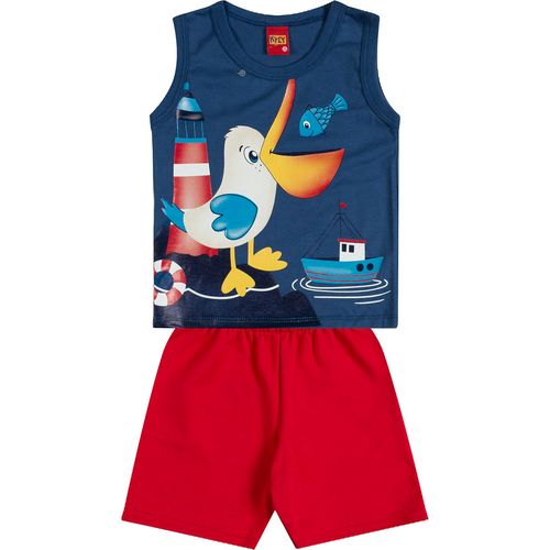 CONJUNTO MASCULINO INFANTIL - TAMANHO P AO G #1001056 - KYLY