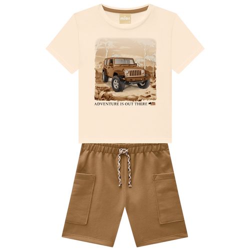 CONJUNTO - MASCULINO - INFANTIL - TAMANHO 4 AO 8 # 2001067 - MILON