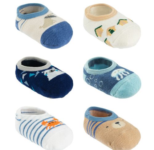 MEIA SAPATILHA COLORIDA - MASCULINO - TAMANHO 16 AO 20 # 0300444C - PIMPOLHO