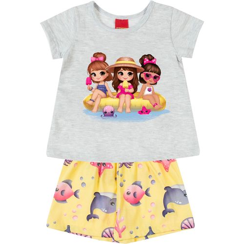 CONJUNTO FEMININO INFANTIL - TAMANHO P AO G # 1000987 - KYLY