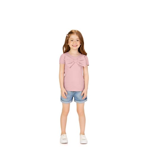 BLUSA FEMININA INFANTIL -  TAMANHO 4 AO 8 # 2001151 - MILON