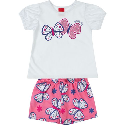 CONJUNTO FEMININO INFANTIL - TAMANHO 4 AO 8 # 1001015 - KYLY