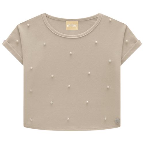 CROPPED FEMININO INFANTIL - TAMANHO 10 AO 14 # 2001146 - MILON