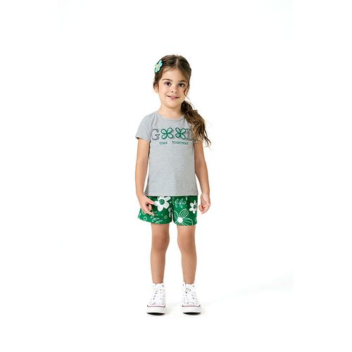 CONJUNTO - FEMININO - INFANTIL - TAMANHO 2 AO 3 #1001019 - KYLY