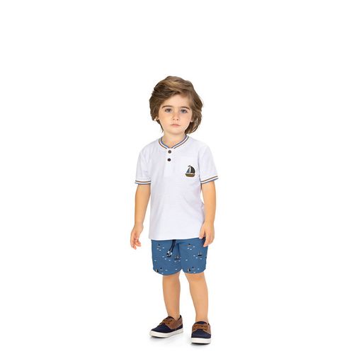CONJUNTO MASCULINO INFANTIL - TAMANHO 4 AO 8 #2001074 - MILON