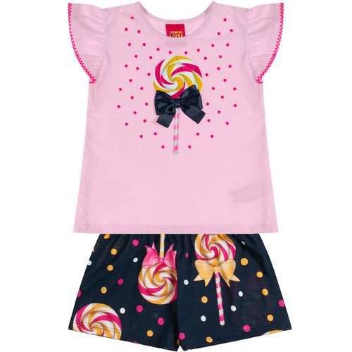 CONJUNTO FEMININO INFANTIL - TAMANHO 1 #1001016 - KYLY