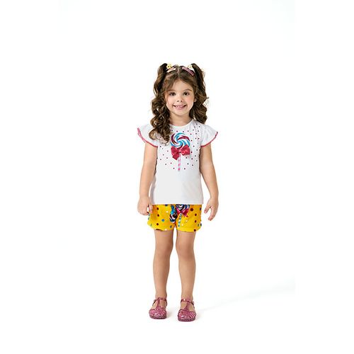CONJUNTO FEMININO INFANTIL - TAMANHO 2 AO 3 #1001016 - KYLY
