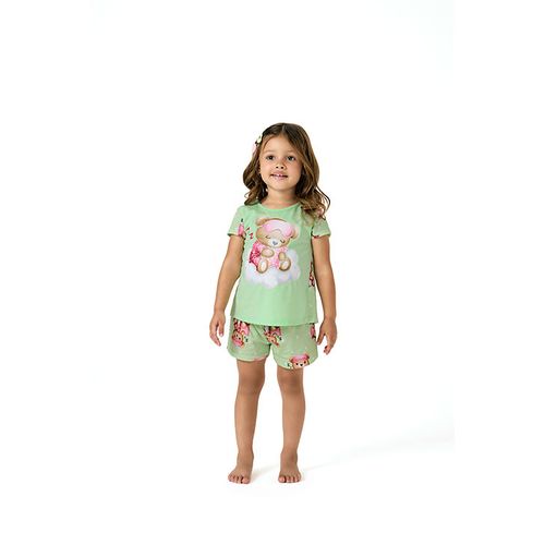 PIJAMA FEMININO INFANTIL - TAMANHO 2 AO 3 #1001144 - KYLY