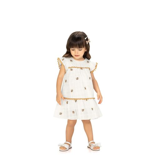 VESTIDO FEMININO INFANTIL - TAMANHO 2 AO 3 #2001010 - MILON