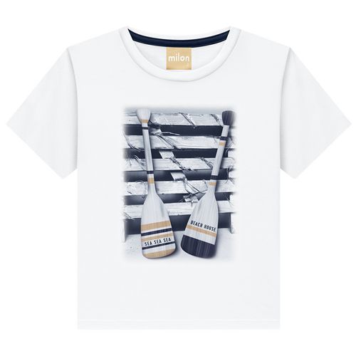 CAMISETA MASCULINA INFANTIL - TAMANHO 4 AO 8 #2001059 - MILON
