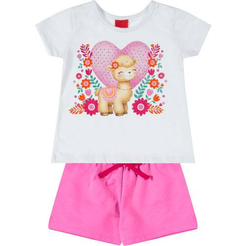 CONJUNTO FEMININO FEMININO - TAMANHO 2 AO 3 #1000989 - KYLY
