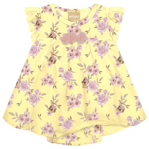 VESTIDO FEMININO INFANTIL - TAMANHO 6 A 24 MESES #2001107 - MILON