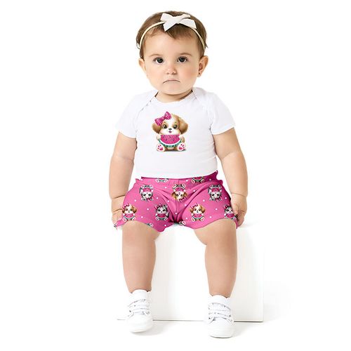 CONJUNTO INFANTIL FEMININO - TAMANHO 6A AO 24M #1001124 - KYLY