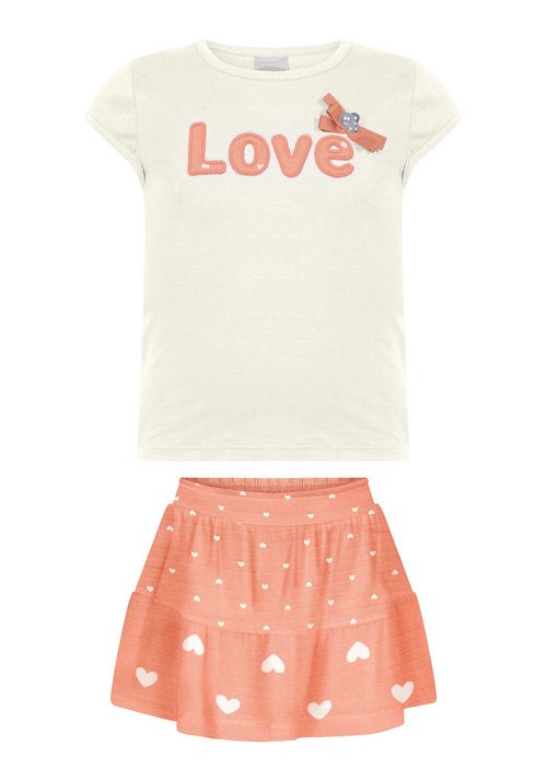 CONJUNTO COTTON INFANTIL - TAMANHO 1 # A0023 - LUNENDER ALAKAZOO