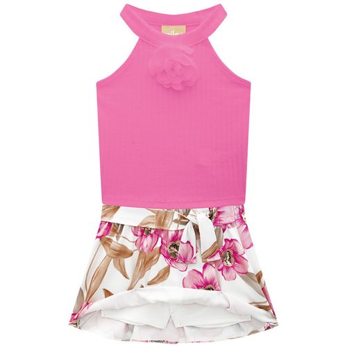 CONJUNTO FEMININO INFANTIL - TAMANHO 10 AO 14 #2001051 - MILON